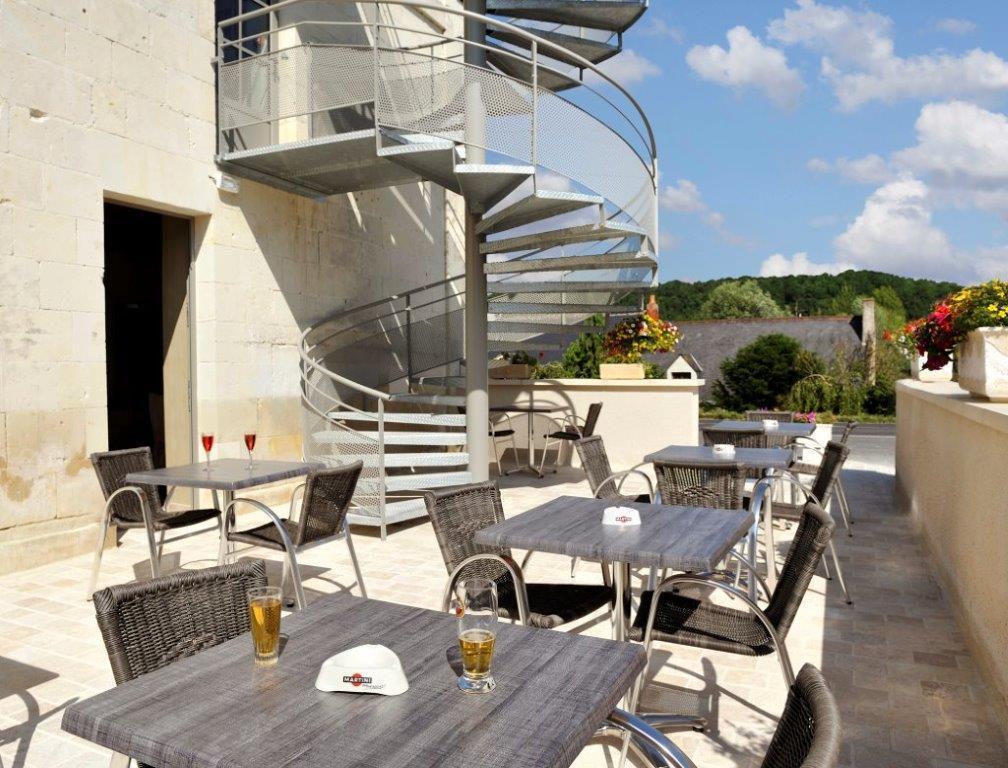 Hotel Auberge De La Bonde Logis Langeais Kültér fotó